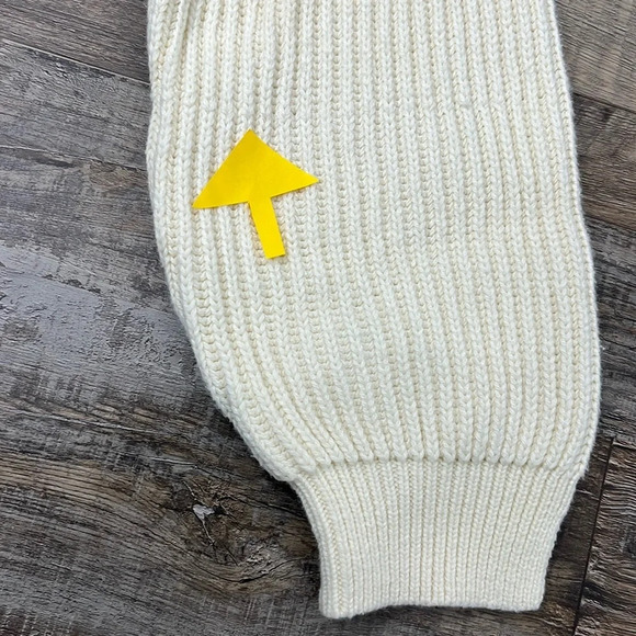 Marine Layer Skylar Turtleneck Sweater Ivory Chunky Sz XL Preppy Ivy League Rory - Picture 2 of 9